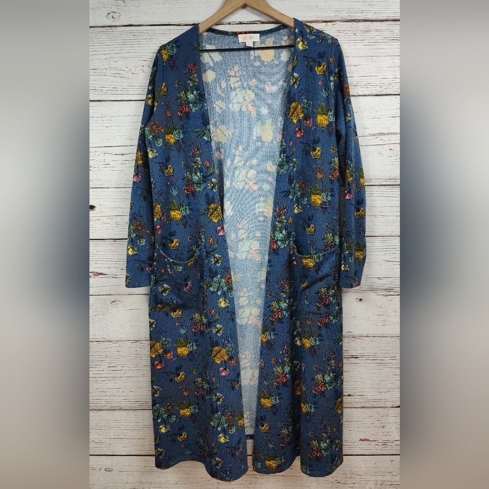 LulaRoe Long Sarah Cardigan - Picture 5 of 7